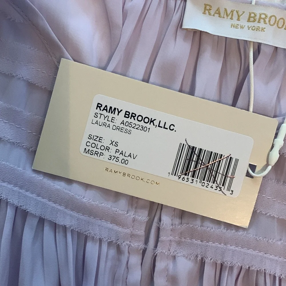 Ramy Brook Laura dress lilac color dress size XS - Picture 2 of 12